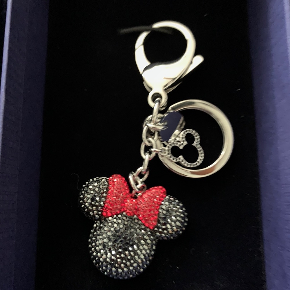 Swarovski Minnie Mouse keychain